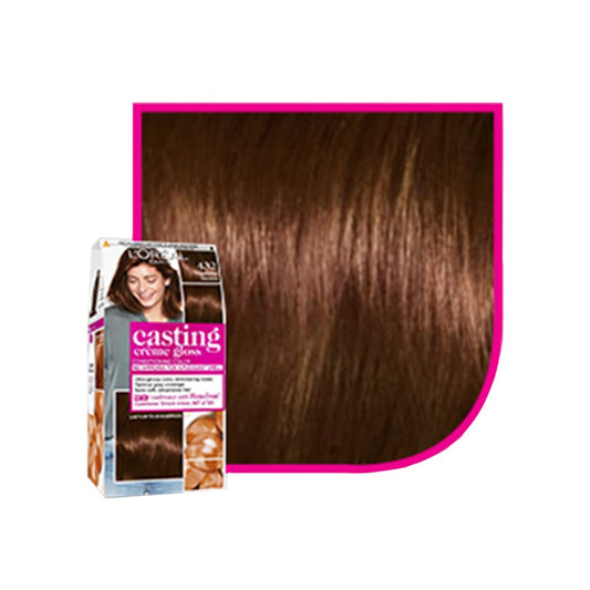 Loreal paris casting creme gloss 432 darkest golden brown hair color