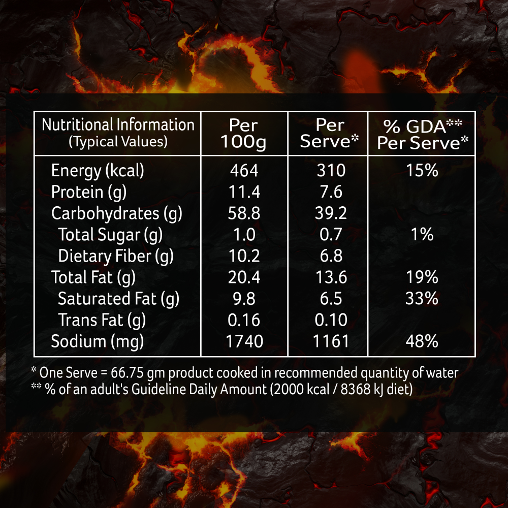 Knorr Blazin Spicier Noodles - 124G