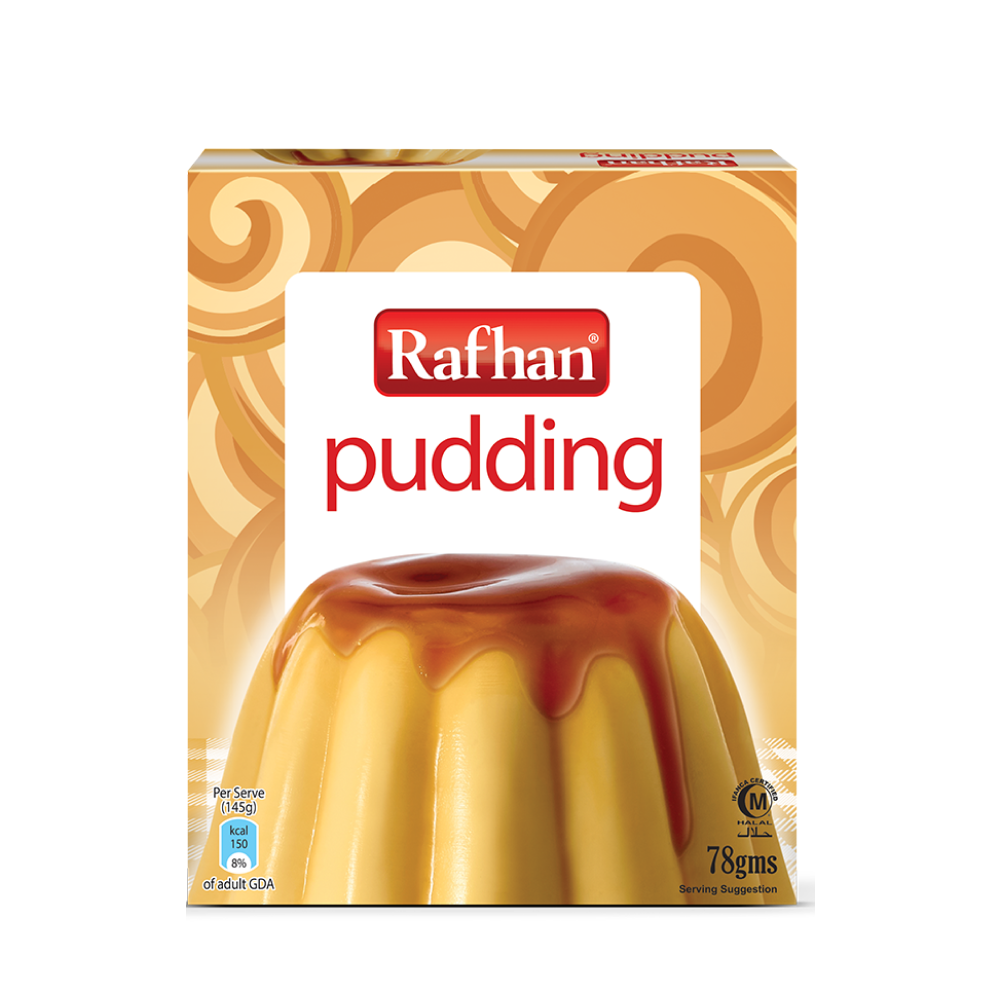 RAFHAN AMB DSRT EGG PUDDIN PI4 96X78G