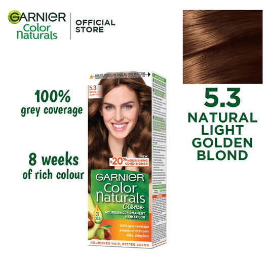 Garnier color naturals 5.3 light golden brown hair color