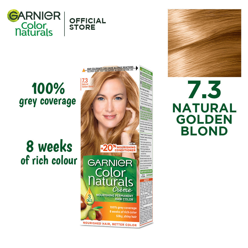 Garnier color naturals - 7.3 natural golden blonde hair color