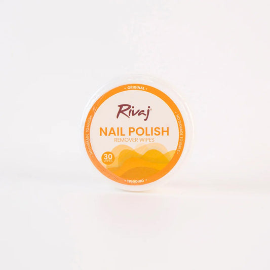 Rivaj Nail Polish Remover Wipes NATURAL