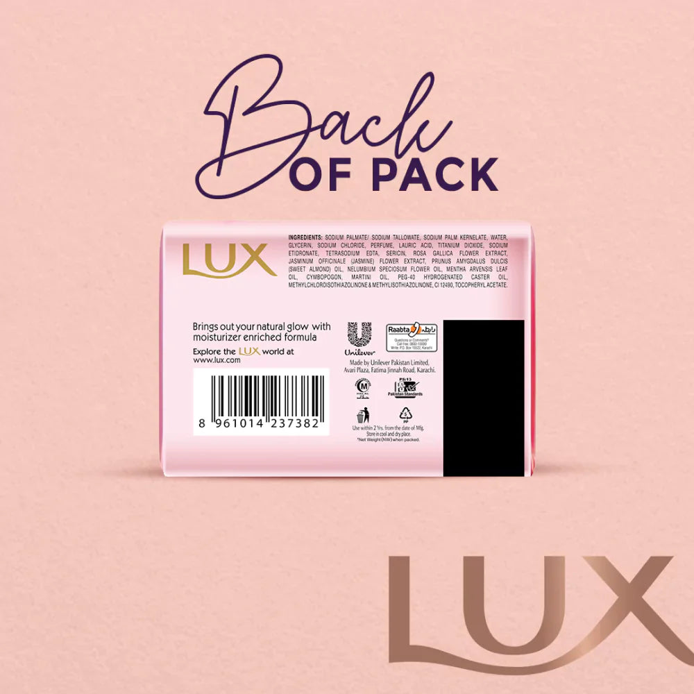 Lux Bar Pink Rose Gold & Vitamin E 130G