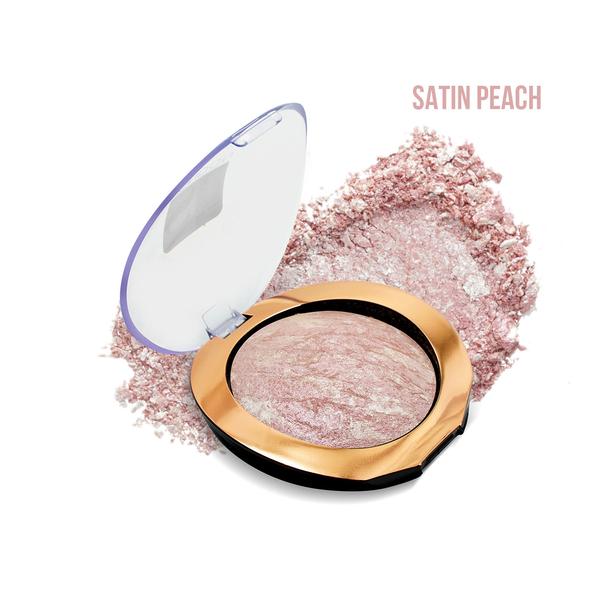St London - Glam N Shine Blusher - Satin Peach