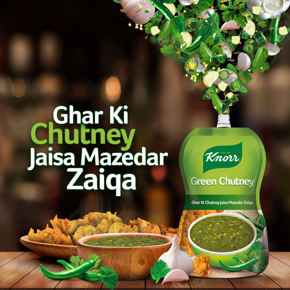 Knorr Green Chutney Pouch 400G
