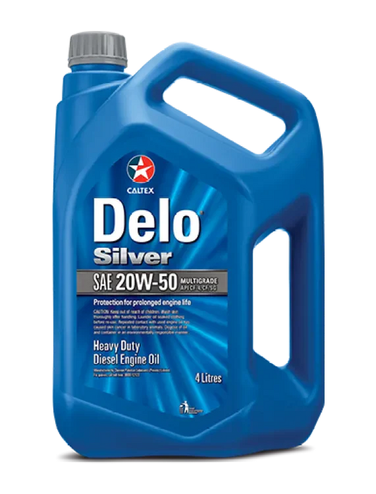 deloâ®  silver multigrade 20w 50 - 4 ltr