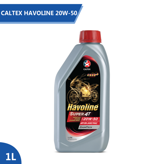havolineâ® super 4t 20w50 - 1 ltr