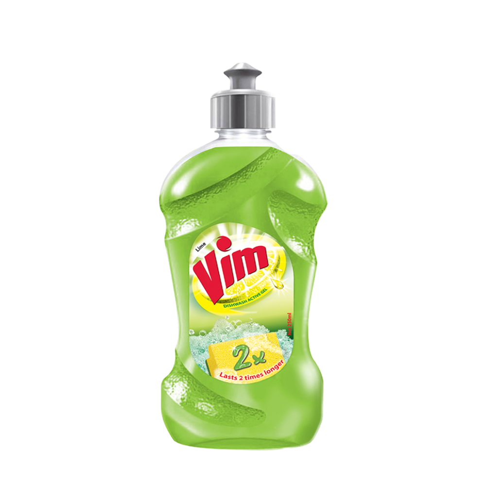 VIM DISHWASH ACTVE GEL LIME A08 24X250ML