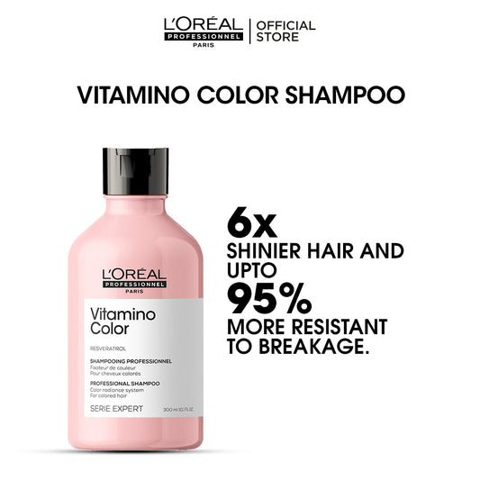 L'Oreal Professionnel Serie Expert Vitamino Shampoo 300 ML - For Color Treated Hair