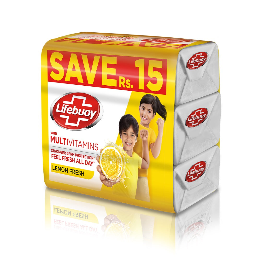 LIFEBUOY LEMON TRIO 130G