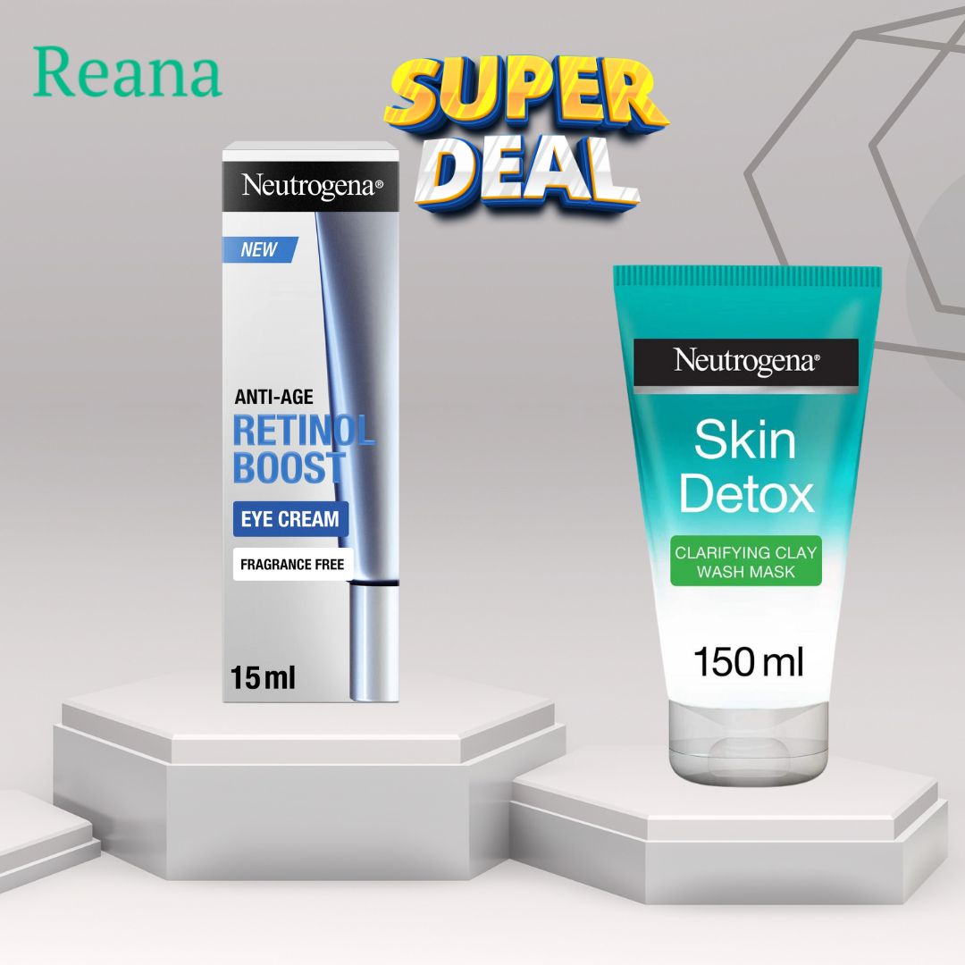 NG Retinol boost Day Cream SPF15 50ml with Neutrogena share neutrogena skin detox clarifying clay wash mask