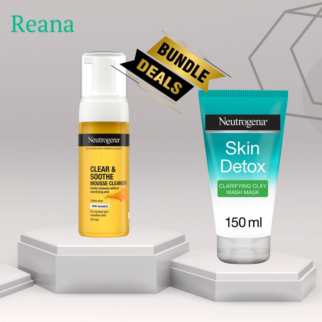 NG SOOTH Clear MOUSSE Cleanser 150Â with Neutrogena share neutrogena skin detox clarifying clay wash mask