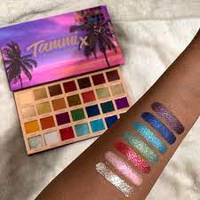 Revolution x tammi tropical twilight shadow palette