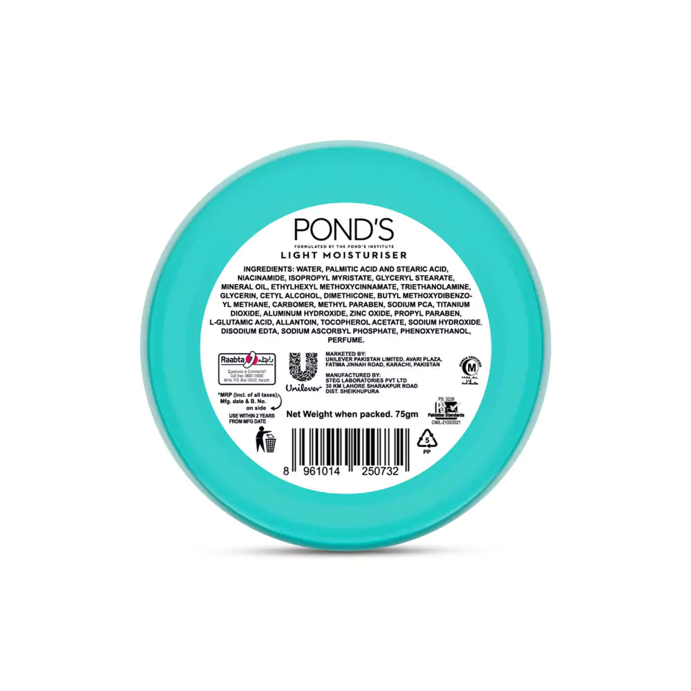 Ponds Light Moisturizer Cream, 75Ml