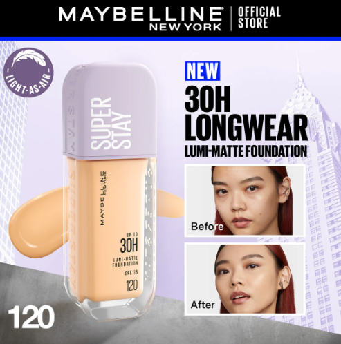 Maybelline Super Stay Up To 30H Lumi-Matte Foundation