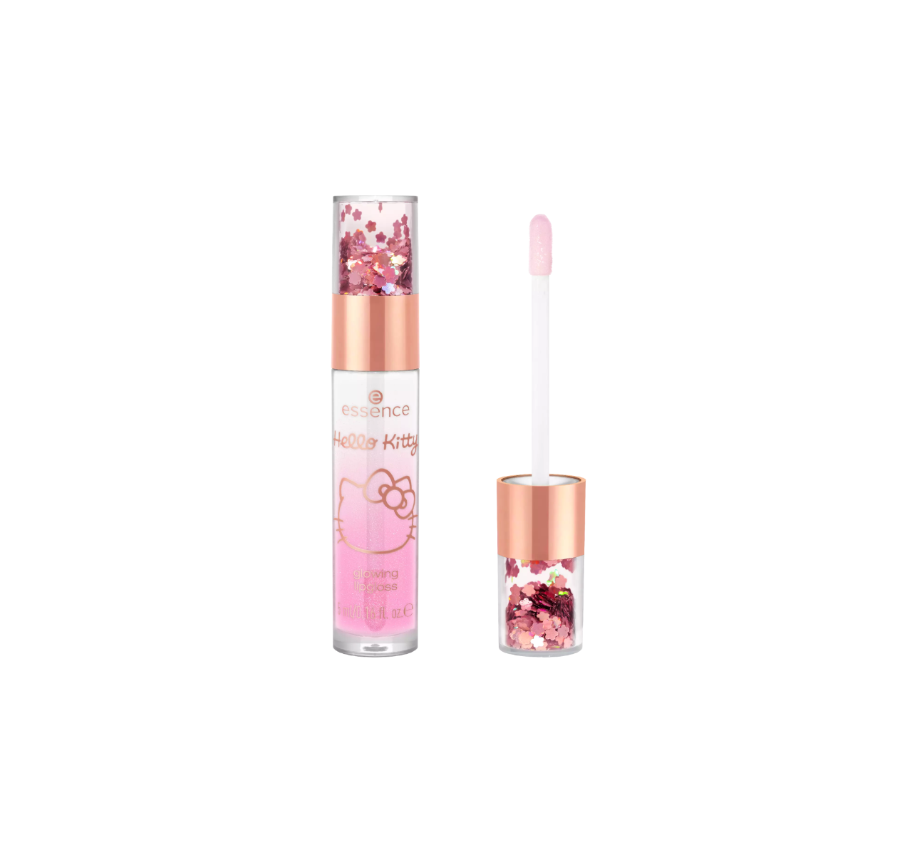 Essence Hello Kitty Glowing Lipgloss 01