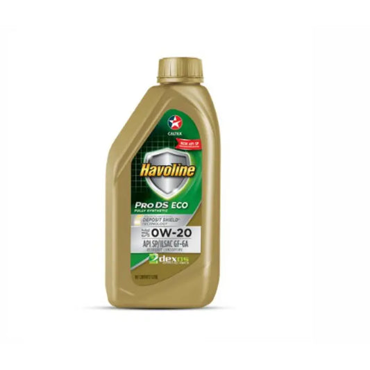 havolineâ® prods fully synthetic eco 0w 20 - 1 ltr