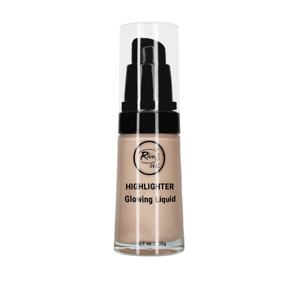 Rivaj UK Cosmetics Highlighter Glowing Liquid Shade # 02