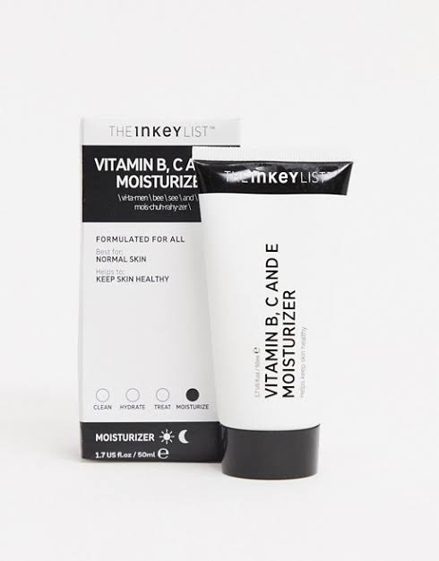 The inkey list vitamin b,c&,e moisturizer