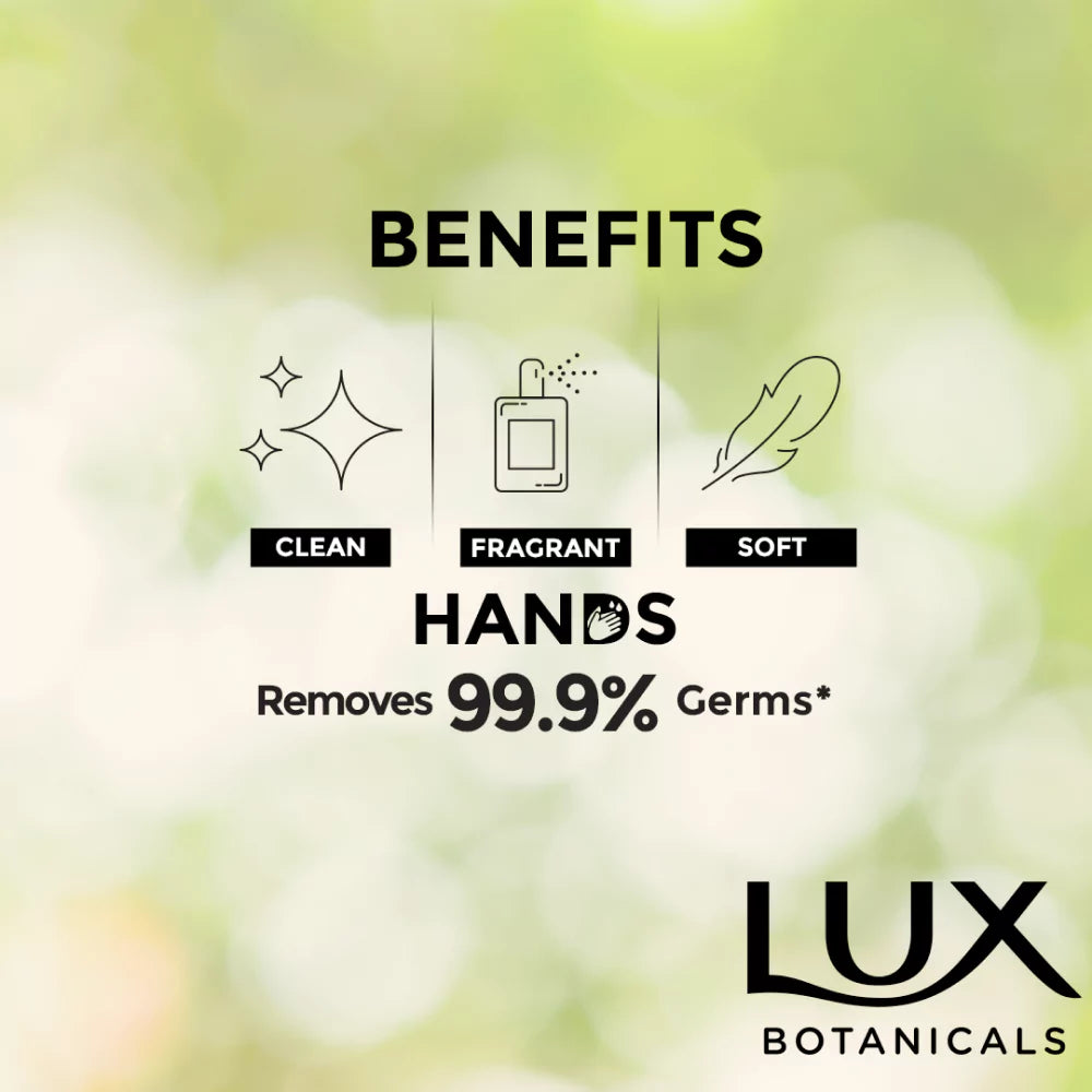 Lux Aloe Vera Hand Wash Bottle (Green)  - 220ML