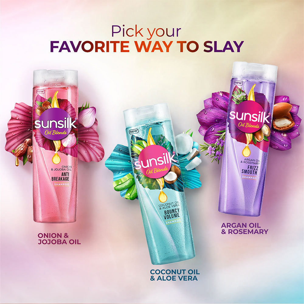 Sunsilk Shampoo COCONUT OIL  & ALOE VERA 380ml