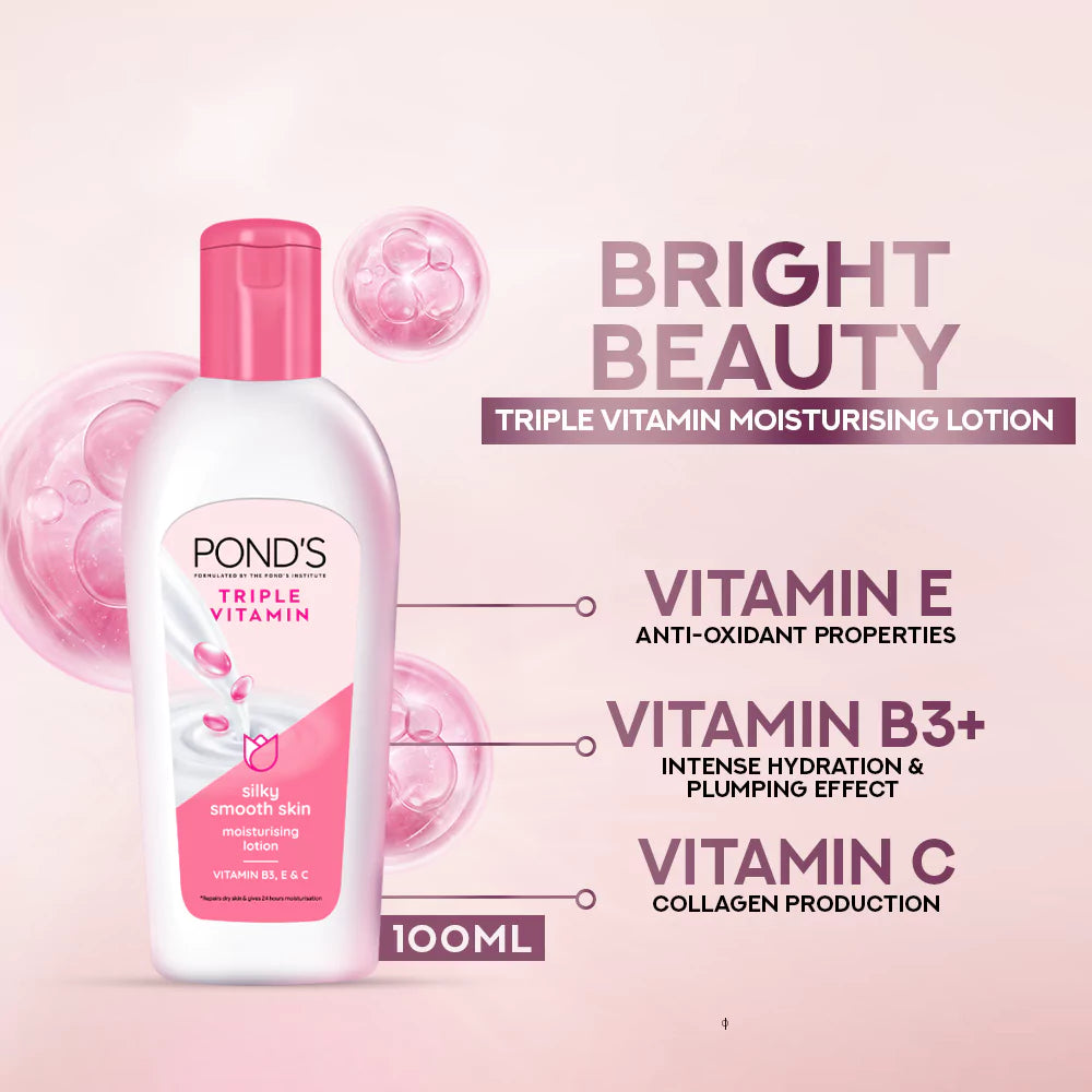 Ponds Triple Vitamin 100Ml