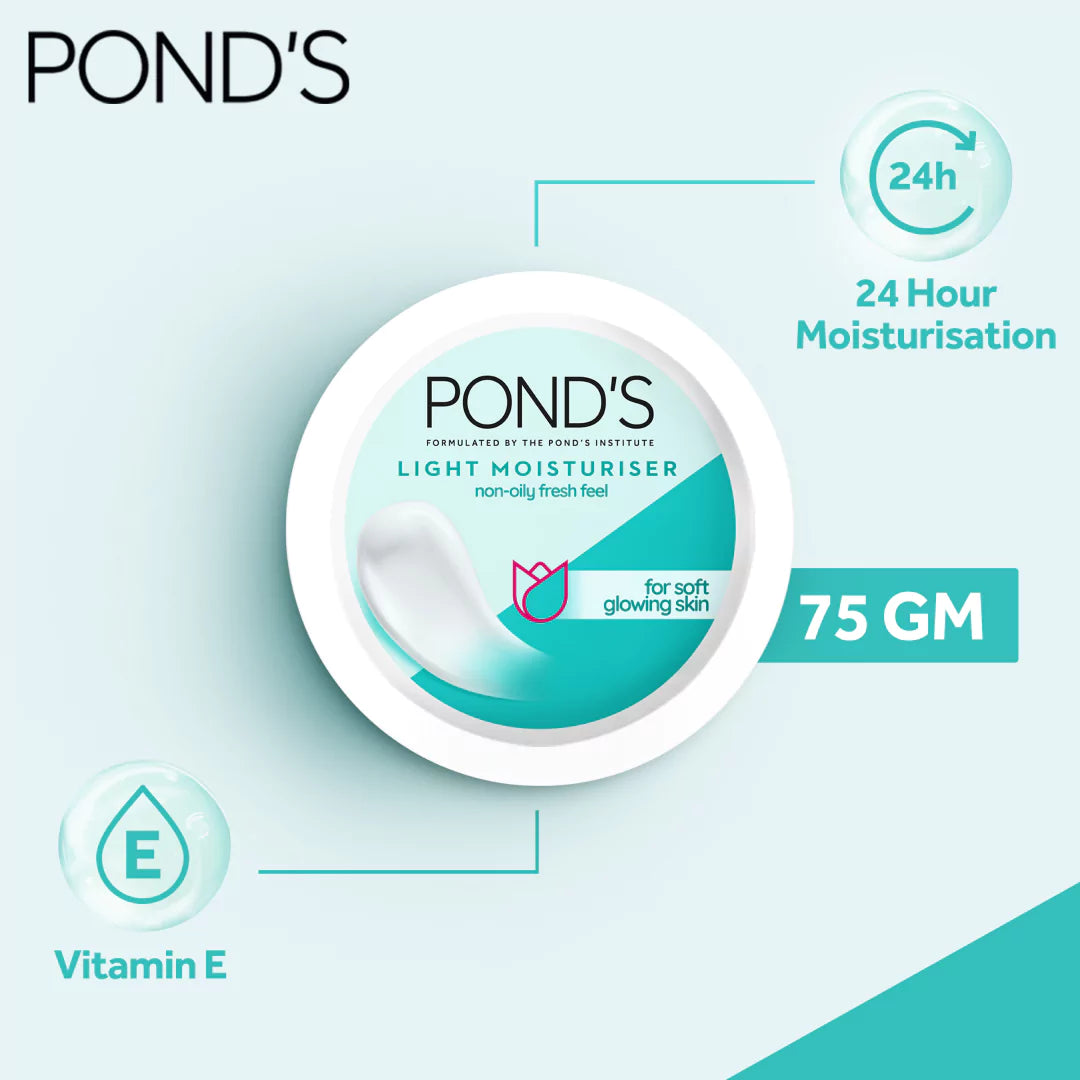 Ponds Light Moisturizer Cream, 75Ml