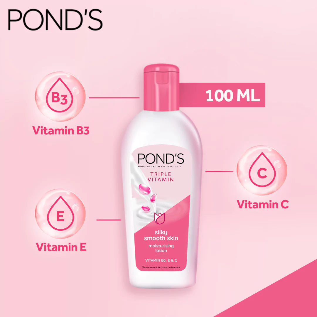 Ponds Triple Vitamin 100Ml