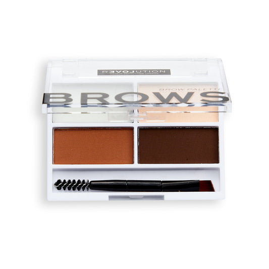 Relove by revolution revolution relove colour cult brow palette medium