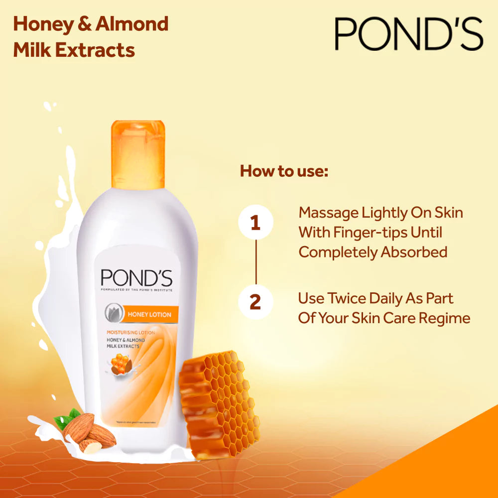 Ponds Body Almond & Honey Lotion 65Ml