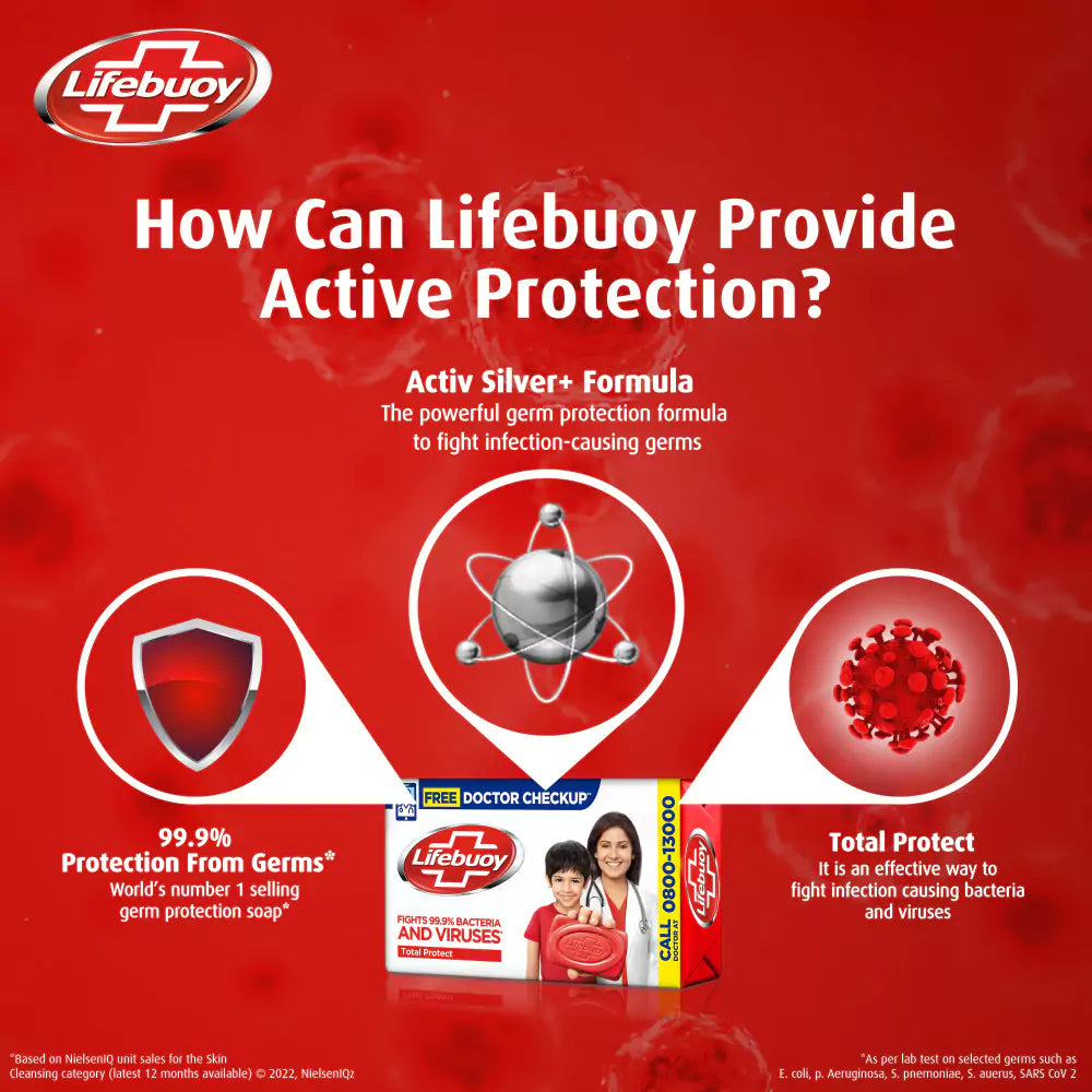 lifebouy total profect soap 100g