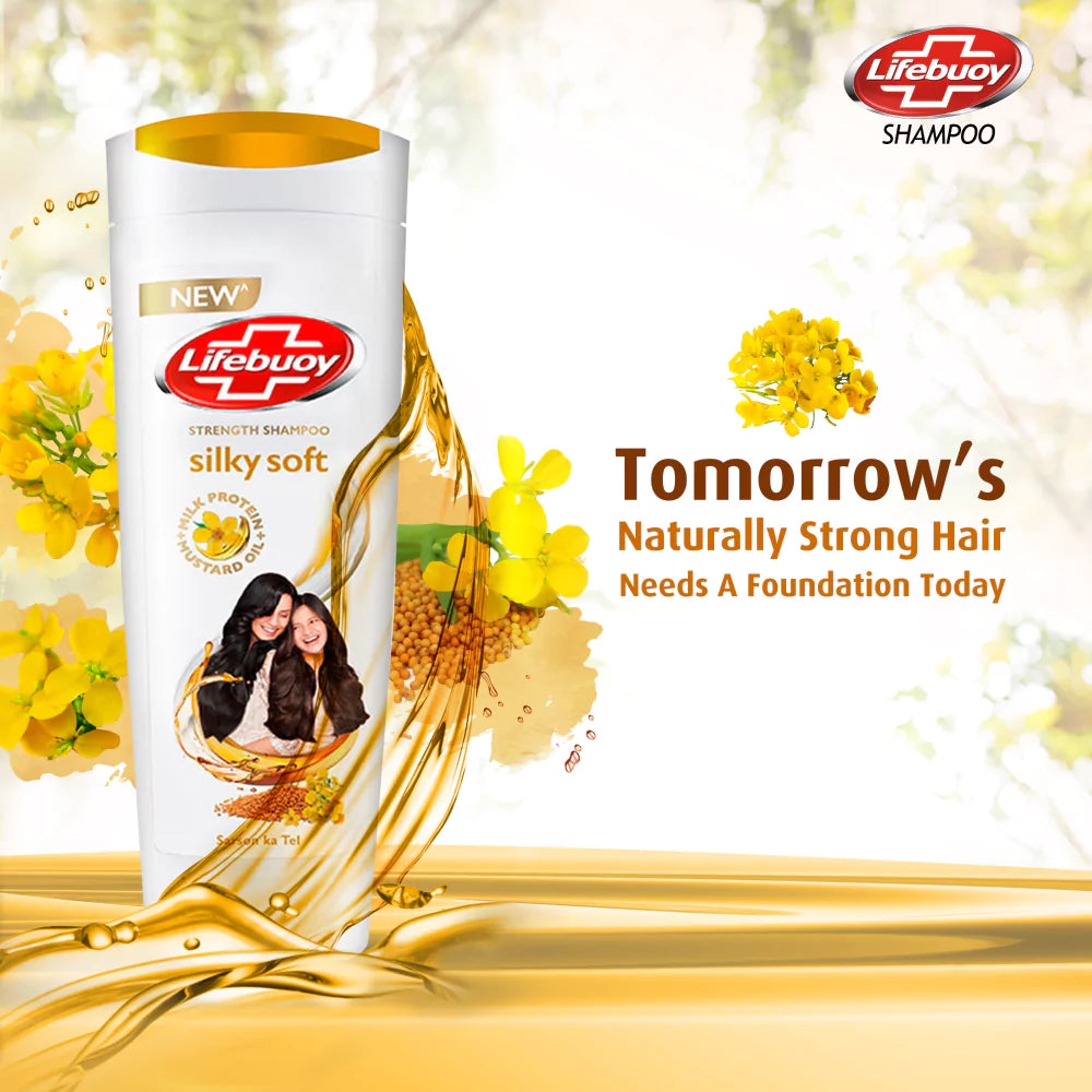 Lifebuoy Shampoo Silky Soft 370Ml