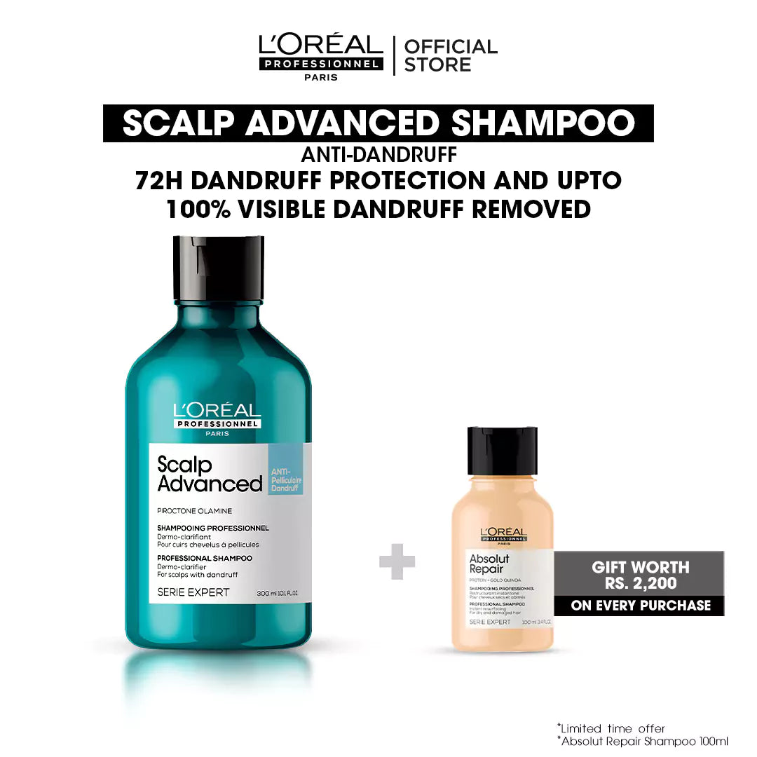 Scalp Advance Anti Grass Oilness Shampoo Supreme Deal + Absolute Repair Shampoo 100 ml