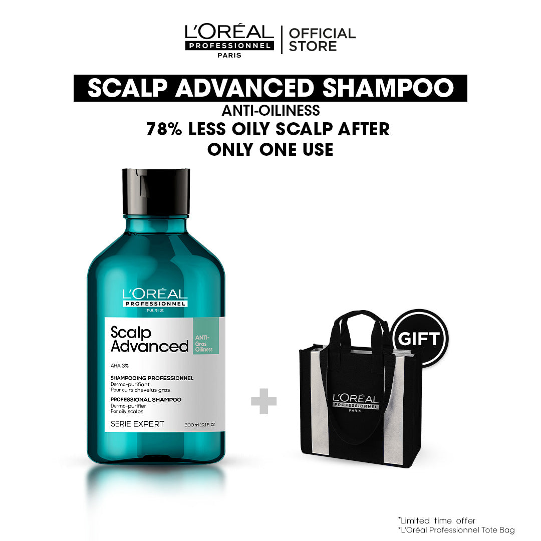 Scalp Advanced Anti Oiliness 300ml get a free Totebag