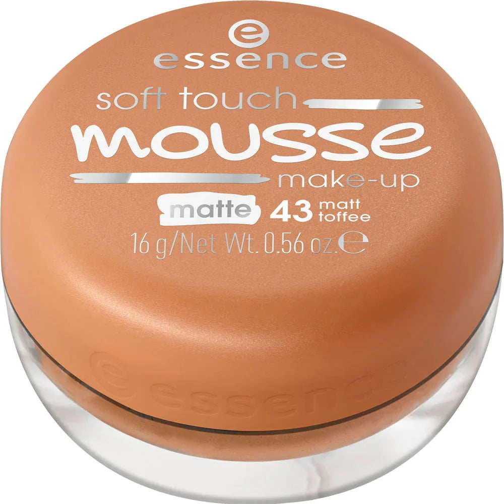 Essence Soft Touch Mousse Make-Up 43 Matt Toffee