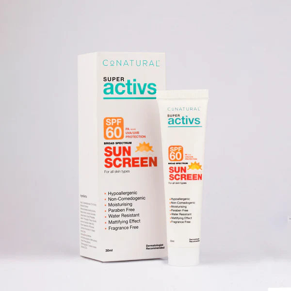 Conatural Super Actives Sunscreen SPF 60