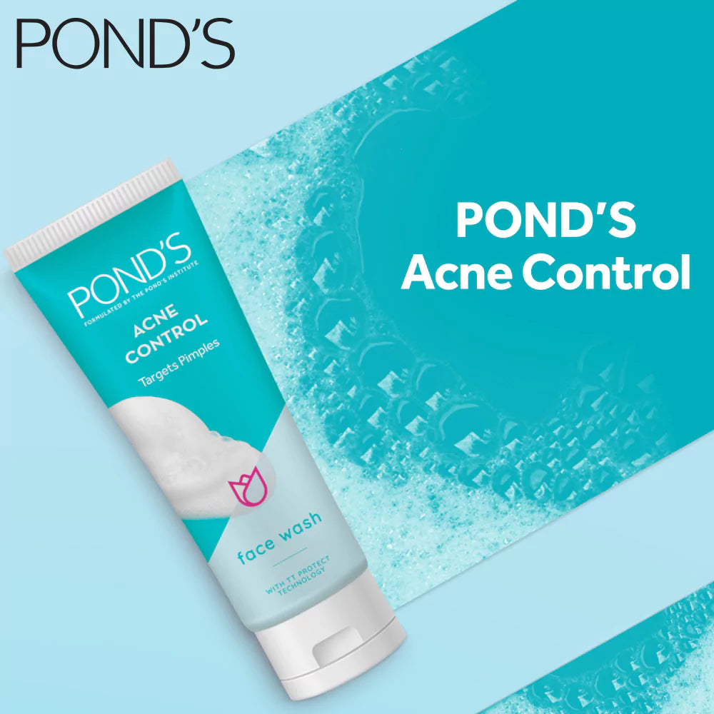 Ponds Pimple Clear Face Wash 100Ml - Acne Control