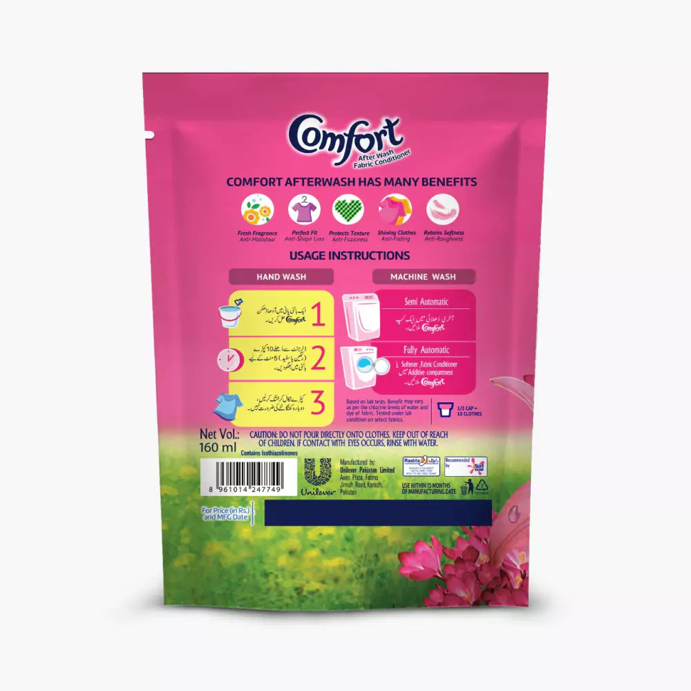 COMFORT LILY FRESH PI6 PCH 20X400ML